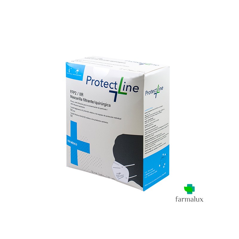 Protect line mascarilla FFP2 IIR Dual Protect line mascarilla FFP2 IIR Dual